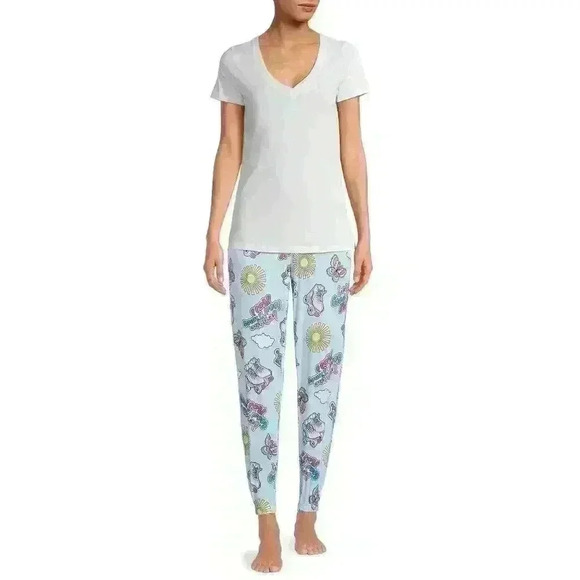 Womens Roller Skate Sleep Jogger with Pockets Size 2X Super Soft & Comfy - Picture 3 of 7